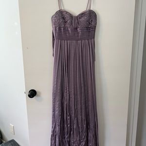 Purple BCBG Maxazria Maxi Gown